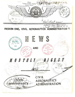 Region One Civil Aeronautics Administration News and Monthly Digest June 1958