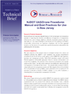 NJDOT UASDrone Procedures Manual and Best Practices for Use in New Jersey Technical Brief