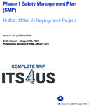 Phase 1 Safety Management Plan SMP  Buffalo NY ITS4US Deployment Project