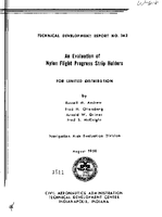 An Evaluation of Nylon Flight Progress Strip Holders