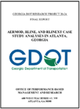 AERMOD RLINE and RLINEXT Case Study Analyses in Atlanta Georgia