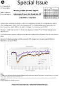 Special Issue  Weekly Traffic Volume Report Interstate Travel for Week No 29 7192021  7252021