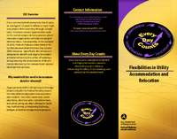 Flexibilities in Utility Accommodation and Relocation brochure