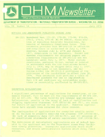 Office of Hazardous Materials Operations Newsletter July 1976
