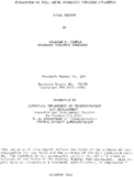 Evaluation of full depth asphaltic concrete pavements  final report