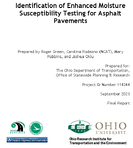 Identification of Enhanced Moisture Susceptibility Testing for Asphalt Pavements