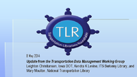 TransHack Opening and Preserving Transportation Data Hackathon