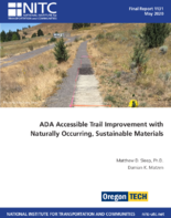 ADA Accessible Trail Improvement With Naturally Occurring Sustainable Materials