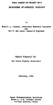 Final Report on Project RP3 Improvement of Asphaltic Materials