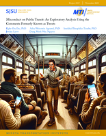 Misconduct on Public Transit An Exploratory Analysis Using the Comments Formerly Known As Tweets