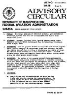 AC 15053805 Debris Hazards at Civil Airports