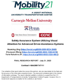 Safety Assurance System Utilizing Visual Attention for Advanced DriverAssistance Systems