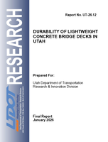 Durability of Lightweight Concrete Bridge Decks in Utah