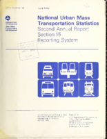 National Urban Mass Transportation Statistics Second Annual Report Section 15 Reporting System June 1982
