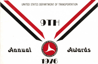 US Department of Transportation Nineth Annual Awards