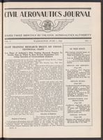 Civil Aeronautics Journal June 1 1940