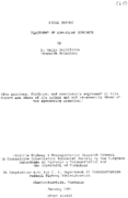 Placement of lowslump concrete  final report