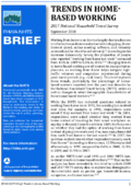 FHWA NHTS Brief Trends In HomeBased Working 2017 National Household Travel Survey