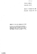 Investigation of Aircraft Accident EASTERN AIRLINES VERO BEACH FLORIDA 19410403