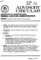 AC 1351A Air Taxi Aircraft Weight and Balance Control