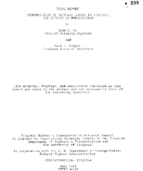 Determination of rainfall losses in Virginia  the effects of urbanization