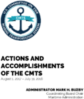 Actions and Accomplishments of the CMTS August 1 2017  July 31 2018