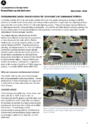 Environmental Justice Considerations for Connected and Automated Vehicles