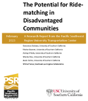 The Potential for RideMatching in Disadvantaged Communities