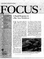 Focus Accelerating Infrastructure Innovations July 2007