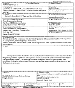 Closure of the GIWW and Its Impact on the Texas Highway Transportation System Interim Report