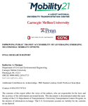 Improving Public Transit Accessibility by Leveraging Emerging Multimodal Mobility Options