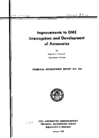 Improvements To DME Interrogators and Development of Accessories