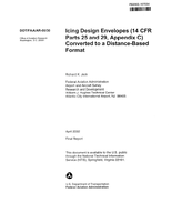 Icing Design Envelopes 14 CFR Parts 25 and 29 Appendix C Converted to a DistanceBased Format