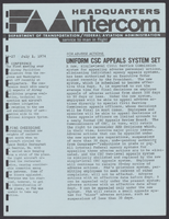FAA Headquarters Intercom JulyDecember 1974