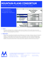 Financial Benefits of Proposed Access Management Treatments Research Brief