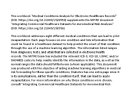 Medical Conditions Analysis for Electronic Healthcare Records