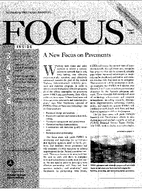 Focus Accelerating Infrastructure Innovations August 2007
