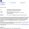 Annual Technology Transfer Report FY 2020