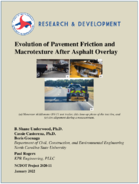 Evolution of Pavement Friction and Macrotexture after Asphalt Overlay