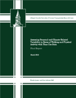 Assessing Seasonal and ClimateRelated Variability in Rates of Walking and Physical Activity With Time Use Data
