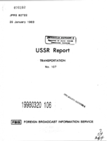 USSR Report Transportation No 107