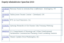 Speeches by Federal Transit Administration Deputy Administrator Therese McMillan 2010