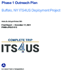 Phase 1 Outreach Plan Buffalo NY ITS4US Deployment Project