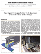 New Repair Strategies for LifeCycle Extension of Corroded Steel Girder Bridges Summary