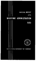 Annual Report of the Maritime Administration 1963 MARAD 1963