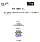 Steel Bridge Coating and Recoating Warranty Requirements