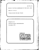 Human Factors Experiments for Data Link Interim Report 1