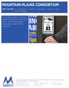 Utilizing Traffic Signal Pedestrian PushButton Data for Pedestrian Planning and Safety Analysis