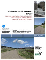 Preliminary Engineering Report Shields River Road Planning Project MT Park 341