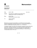 Highwayrail intersection user service